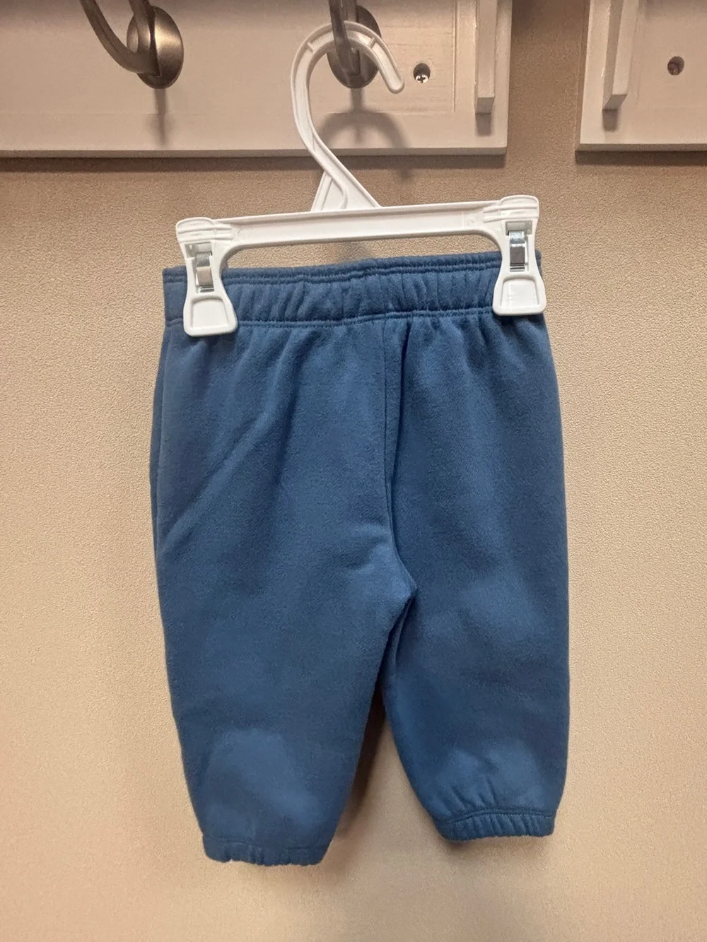NWT Baby GAP bundle of three (3-6mo, 2x6-12mo) Dusty Blue Fleece Joggers